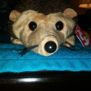 "Prickles" the porcupine. Ty Original Beanie baby.